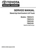 Thumbnail Toyota Stand-Up Lift Truck 7BNCU15/25Workshop Service Manual