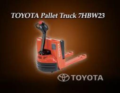 Product picture Toyota Powered Pallet Walkie 7HBW23 SN 24501 and up Workshop