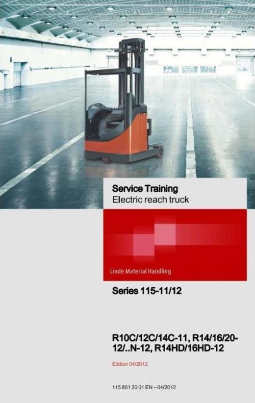 Product picture Linde Electric Reach Truck Type115-11/12:R10,R12,R14,R16