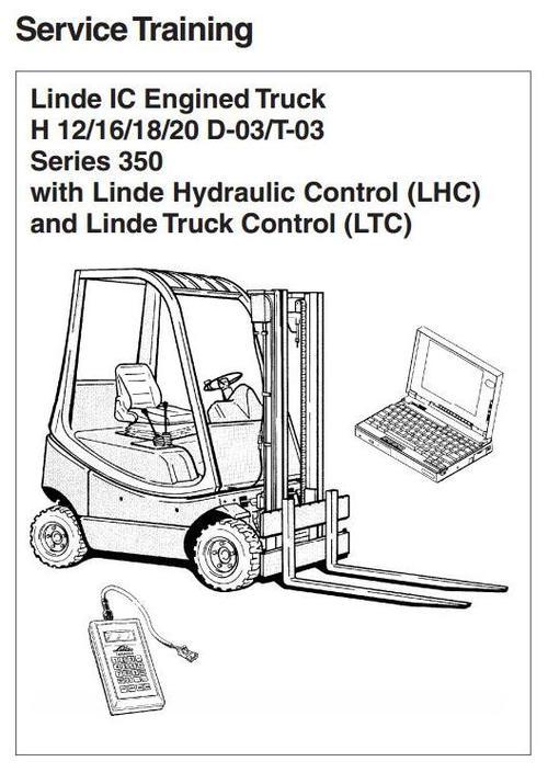 Product picture Linde IC Engined truck H350-03 Series: H12, H16, H18, H20