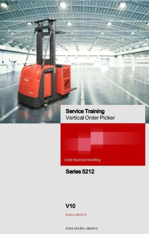 Product picture Linde Order Picker Type 5212: V10 Service Training Manual