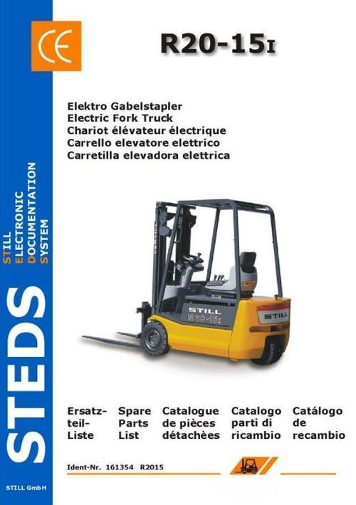 Product picture Still Electric Lift Truck R20-15i: 2015 Spare Parts Manual